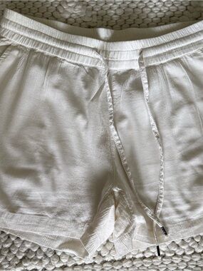 Style & Co. White Drawstring Shorts